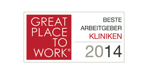 Beste Arbeitgeber Kliniken 2014